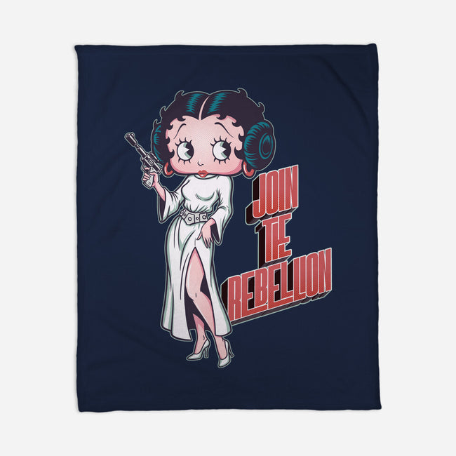 Rebel Pinup-None-Fleece-Blanket-P1yu5h