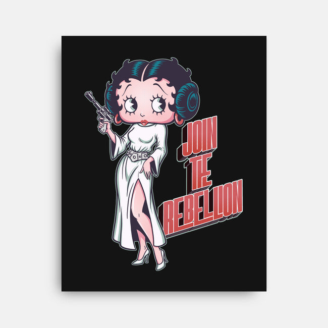 Rebel Pinup-None-Stretched-Canvas-P1yu5h