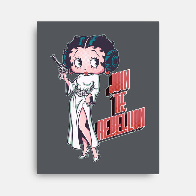 Rebel Pinup-None-Stretched-Canvas-P1yu5h