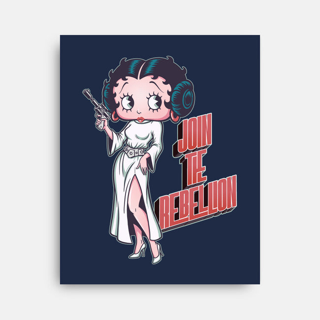 Rebel Pinup-None-Stretched-Canvas-P1yu5h