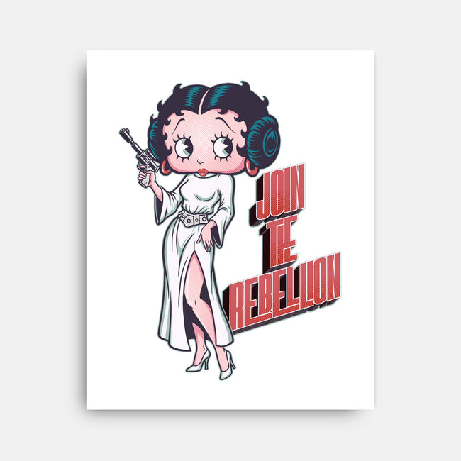 Rebel Pinup-None-Stretched-Canvas-P1yu5h