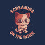 Screaming Inside-Mens-Basic-Tee-eduely