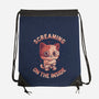 Screaming Inside-None-Drawstring-Bag-eduely