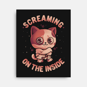 Screaming Inside-None-Stretched-Canvas-eduely