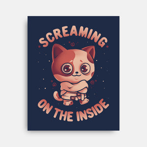 Screaming Inside-None-Stretched-Canvas-eduely