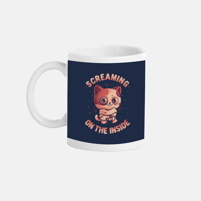 Screaming Inside-None-Mug-Drinkware-eduely