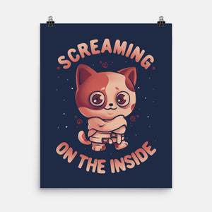 Screaming Inside-None-Matte-Poster-eduely