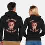 Screaming Inside-Unisex-Zip-Up-Sweatshirt-eduely
