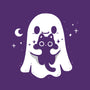 Ghost Kitten-Womens-Basic-Tee-Vallina84
