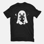 Ghost Kitten-Womens-Fitted-Tee-Vallina84
