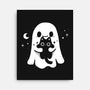 Ghost Kitten-None-Stretched-Canvas-Vallina84