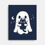 Ghost Kitten-None-Stretched-Canvas-Vallina84