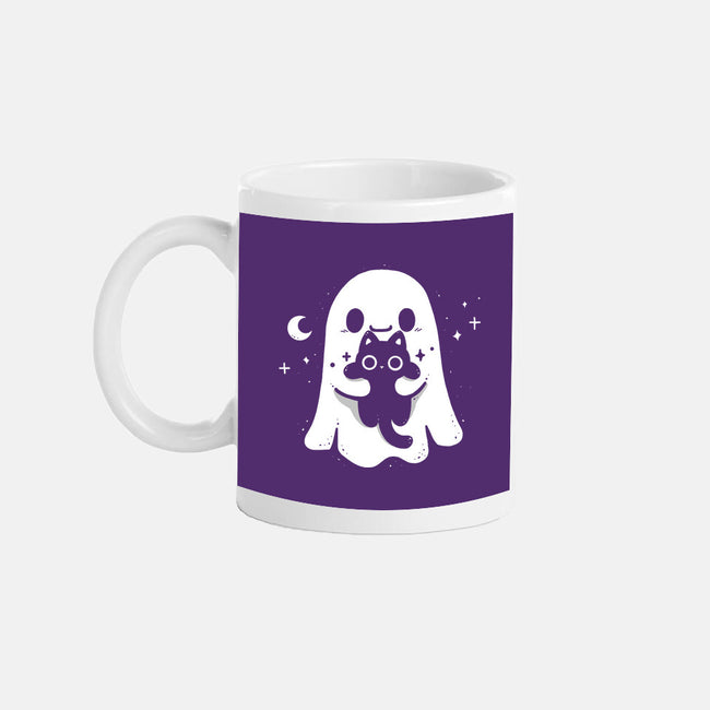Ghost Kitten-None-Mug-Drinkware-Vallina84