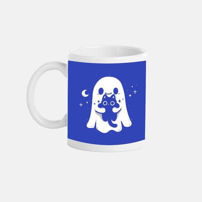 Ghost Kitten-None-Mug-Drinkware-Vallina84
