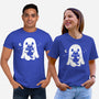 Ghost Kitten-Unisex-Basic-Tee-Vallina84