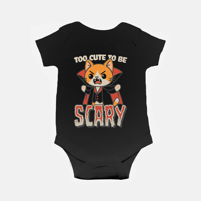 Too Cute To Be Scary-Baby-Basic-Onesie-Popnotic