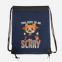 Too Cute To Be Scary-None-Drawstring-Bag-Popnotic