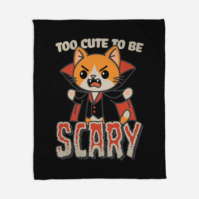 Too Cute To Be Scary-None-Fleece-Blanket-Popnotic
