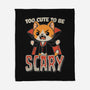 Too Cute To Be Scary-None-Fleece-Blanket-Popnotic