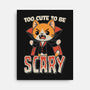 Too Cute To Be Scary-None-Stretched-Canvas-Popnotic