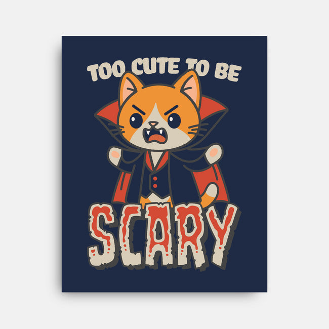 Too Cute To Be Scary-None-Stretched-Canvas-Popnotic