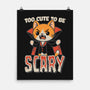 Too Cute To Be Scary-None-Matte-Poster-Popnotic
