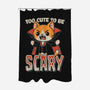 Too Cute To Be Scary-None-Polyester-Shower Curtain-Popnotic