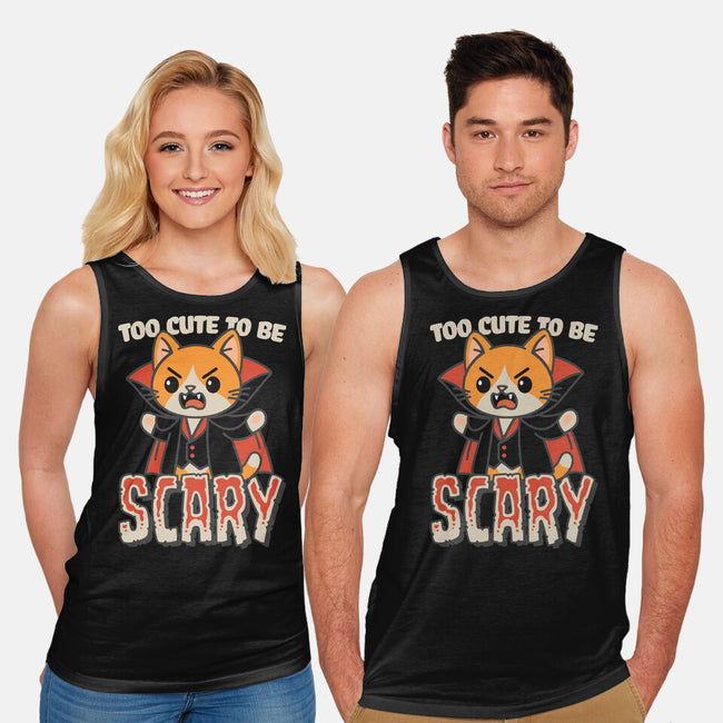 Too Cute To Be Scary-Unisex-Basic-Tank-Popnotic
