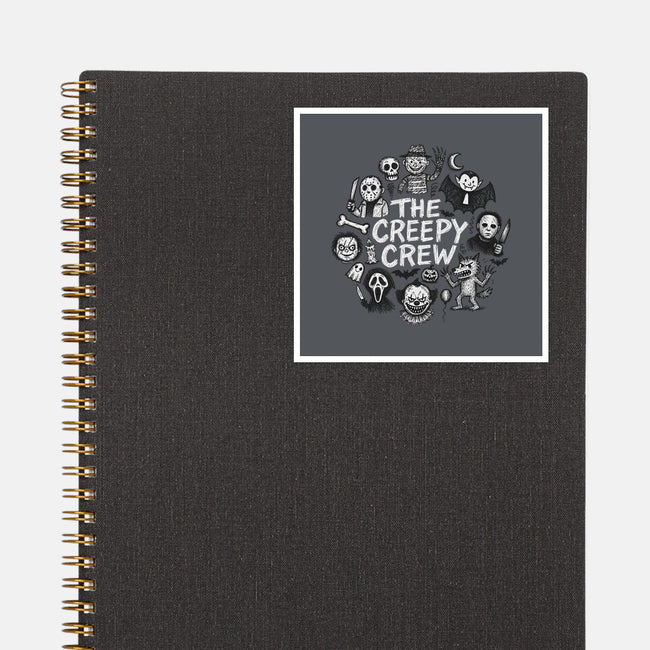 The Creepy Crew-None-Glossy-Sticker-Popnotic