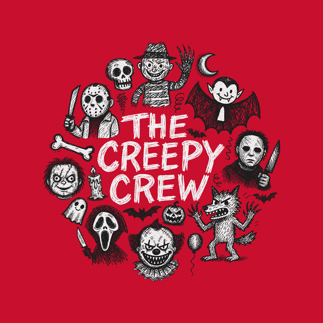 The Creepy Crew-None-Drawstring-Bag-Popnotic