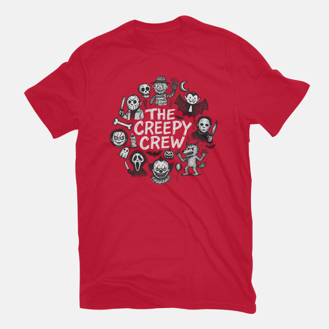 The Creepy Crew-Womens-Basic-Tee-Popnotic