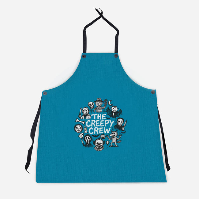 The Creepy Crew-Unisex-Kitchen-Apron-Popnotic