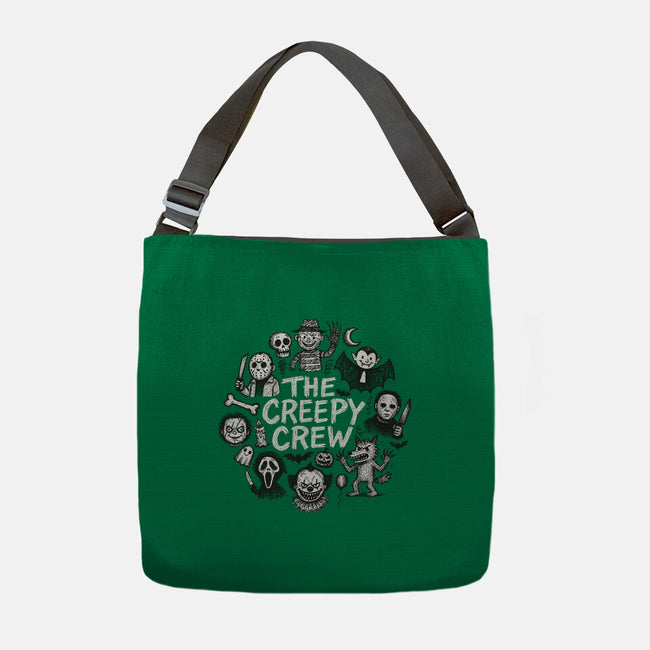 The Creepy Crew-None-Adjustable Tote-Bag-Popnotic