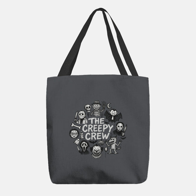 The Creepy Crew-None-Basic Tote-Bag-Popnotic