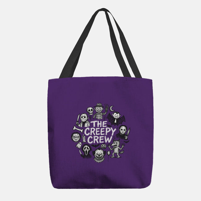 The Creepy Crew-None-Basic Tote-Bag-Popnotic
