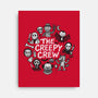 The Creepy Crew-None-Stretched-Canvas-Popnotic
