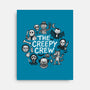 The Creepy Crew-None-Stretched-Canvas-Popnotic