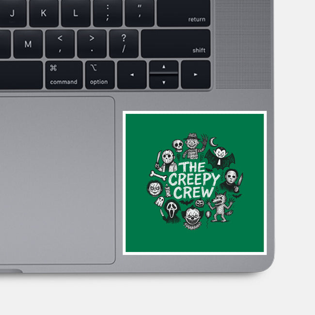 The Creepy Crew-None-Glossy-Sticker-Popnotic