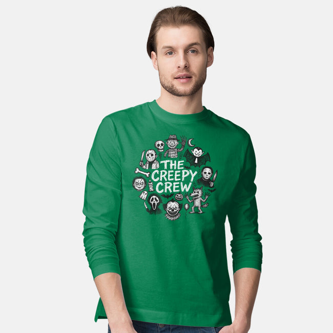The Creepy Crew-Mens-Long Sleeved-Tee-Popnotic