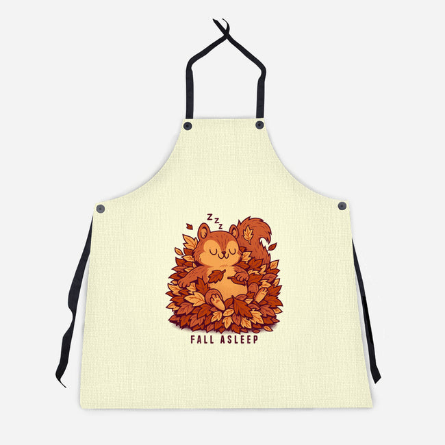 Falling Asleep-Unisex-Kitchen-Apron-Popnotic