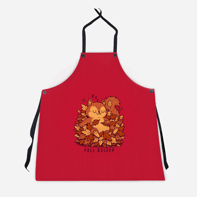 Falling Asleep-Unisex-Kitchen-Apron-Popnotic