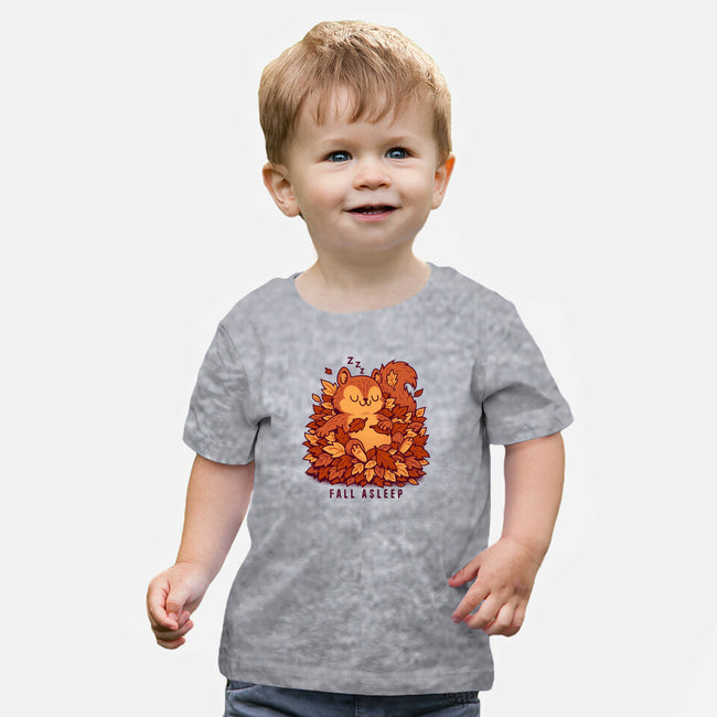 Falling Asleep-Baby-Basic-Tee-Popnotic