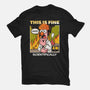 Scientifically Calculated Disaster-Mens-Heavyweight-Tee-Popnotic