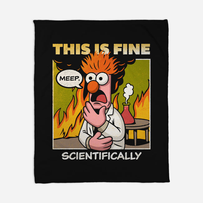 Scientifically Calculated Disaster-None-Fleece-Blanket-Popnotic