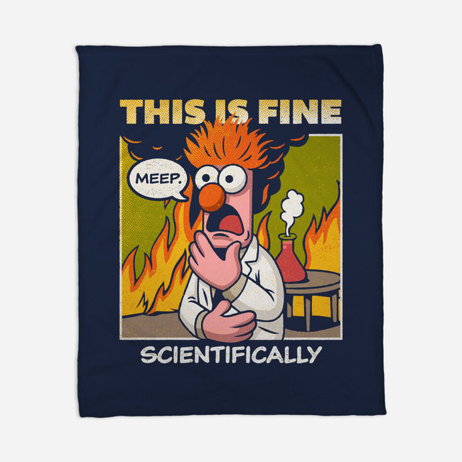 Scientifically Calculated Disaster-None-Fleece-Blanket-Popnotic