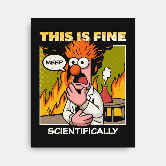Scientifically Calculated Disaster-None-Stretched-Canvas-Popnotic