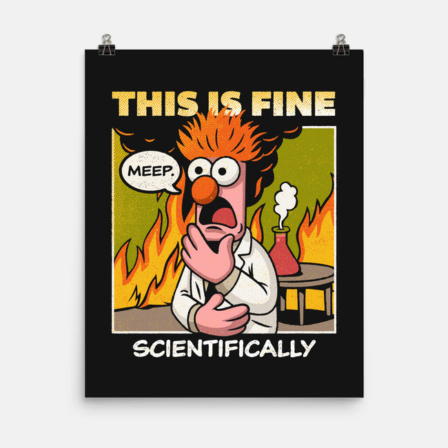 Scientifically Calculated Disaster-None-Matte-Poster-Popnotic