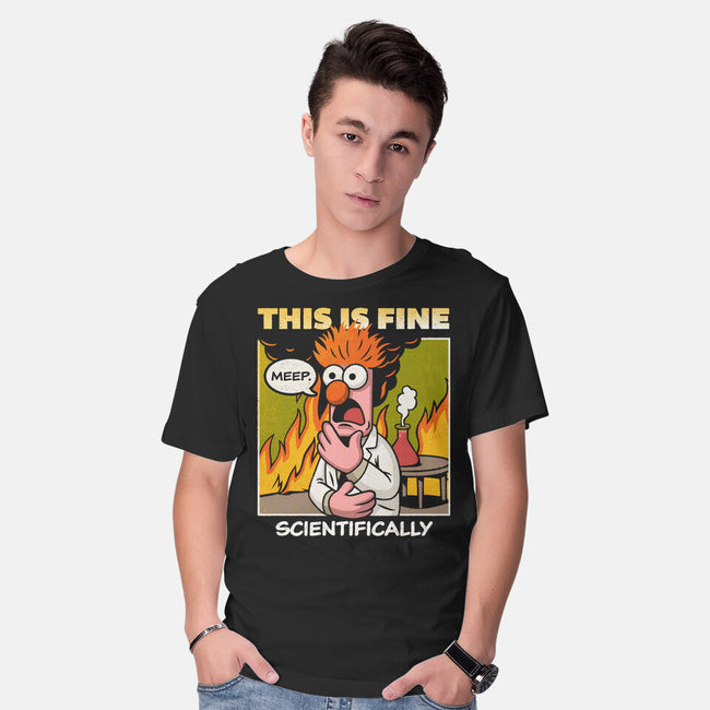 Scientifically Calculated Disaster-Mens-Basic-Tee-Popnotic