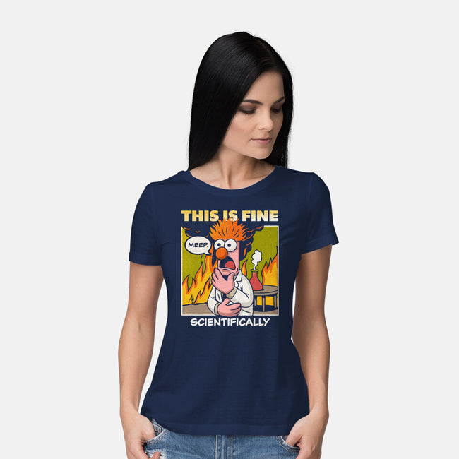Scientifically Calculated Disaster-Womens-Basic-Tee-Popnotic