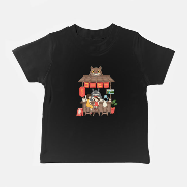 My Neighbor Coffee Shop-Baby-Basic-Tee-Tri haryadi
